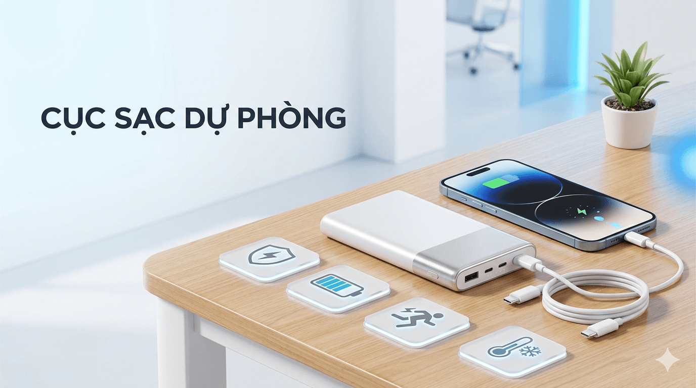 Cách chọn pin sạc dự phòng an toàn