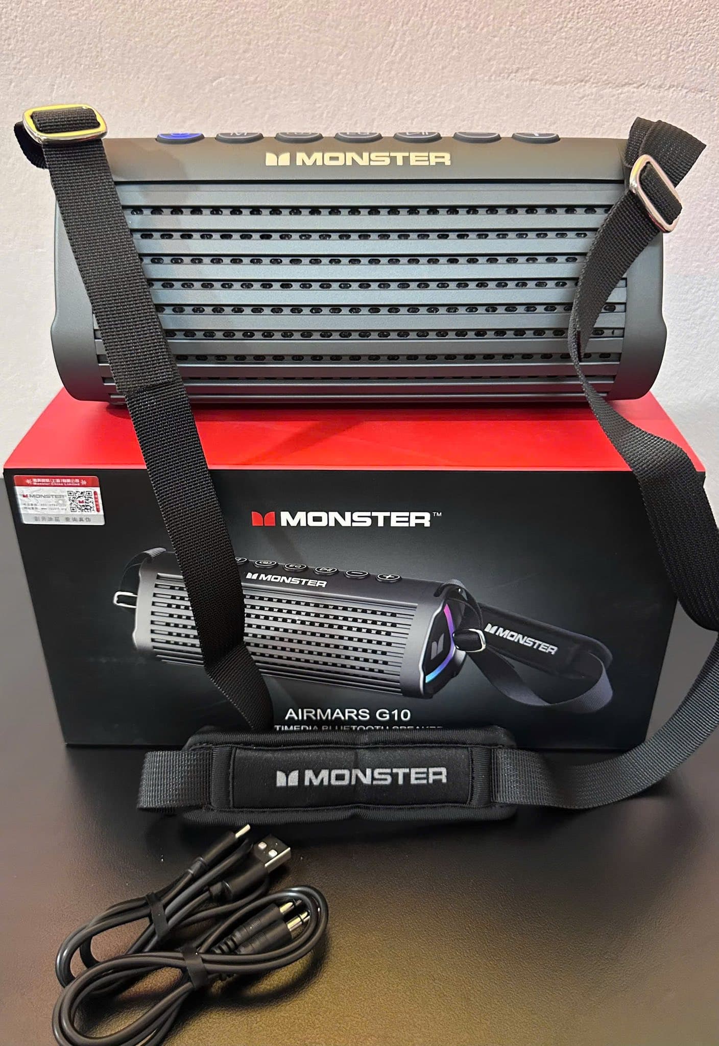 Loa Bluetooth Monster Airmars G10 Công Suất 30W Bluetooth 5.3 Hỗ Trợ TWS