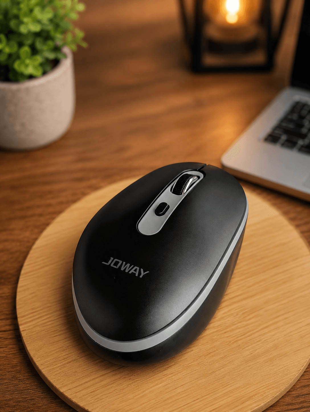 Chuột Công Thái Học JOWAY S001 Không Dây Bluetooth + 2.4G Pin Sạc 400mAh