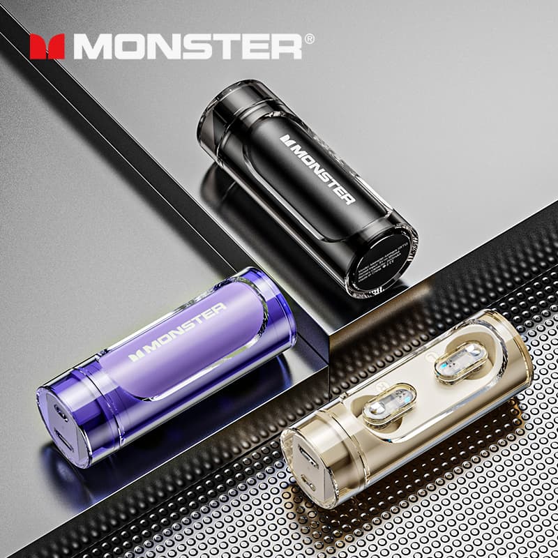 Tai Nghe Bluetooth Monster Airmars XKT13 HiFi Gaming Bluetooth 5.3 Độ Trễ Thấp
