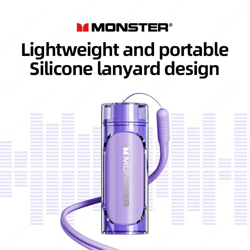 Tai Nghe Bluetooth Monster Airmars XKT13 HiFi Gaming Bluetooth 5.3 Độ Trễ Thấp