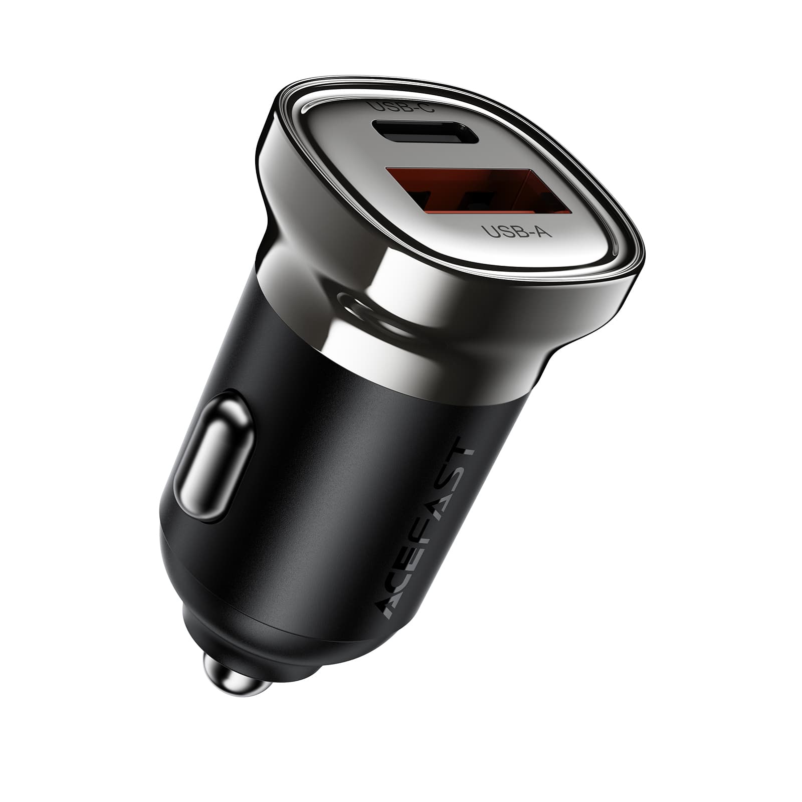 Tẩu Sạc Ô Tô ACEFAST B19 30W – USB-C PD, USB-A QC, Sạc Nhanh Chính Hãng