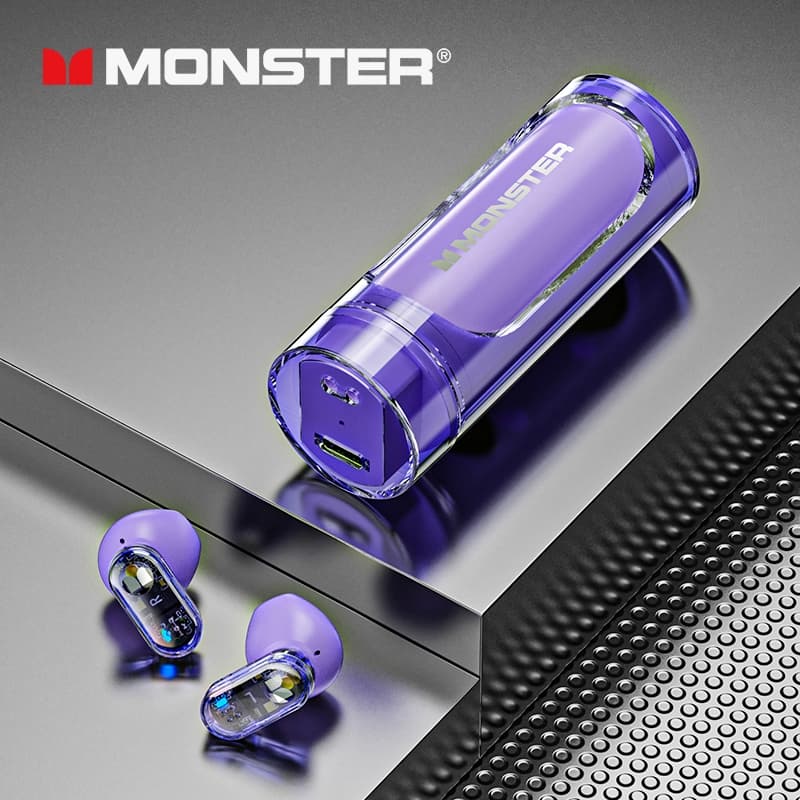 Tai Nghe Bluetooth Monster Airmars XKT13 HiFi Gaming Bluetooth 5.3 Độ Trễ Thấp