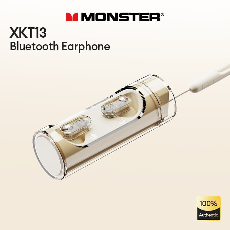 Tai Nghe Bluetooth Monster Airmars XKT13 HiFi Gaming Bluetooth 5.3 Độ Trễ Thấp