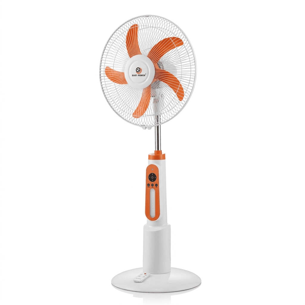 Quạt Tích Điện EASY POWER EP-8816 Có Đèn LED, Điều Khiển Từ Xa, Dùng Khi Mất Điện 3-5 Giờ
