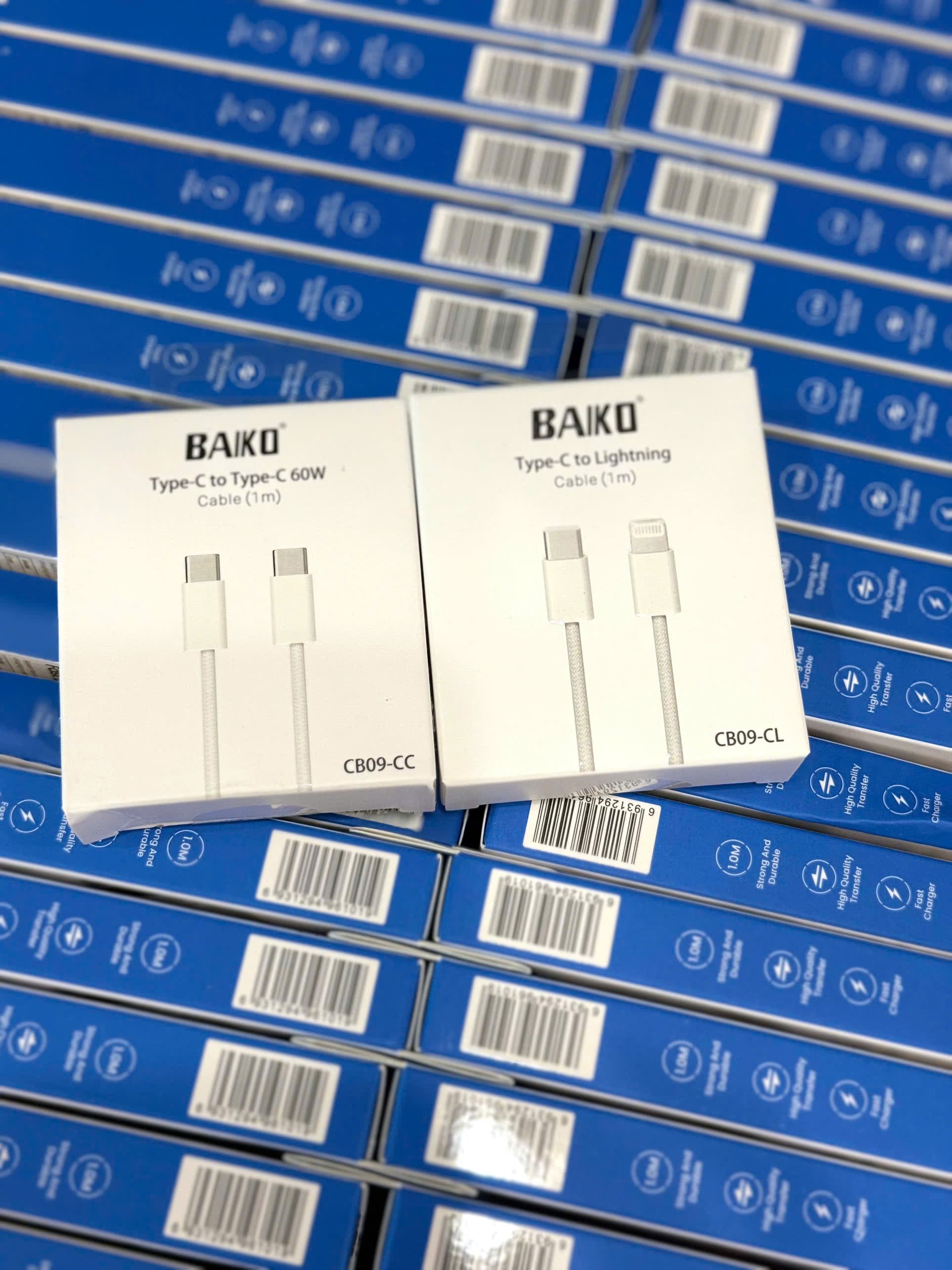 Cáp Sạc Nhanh Baiko CB09 Chính Hãng – Hàng Full Box