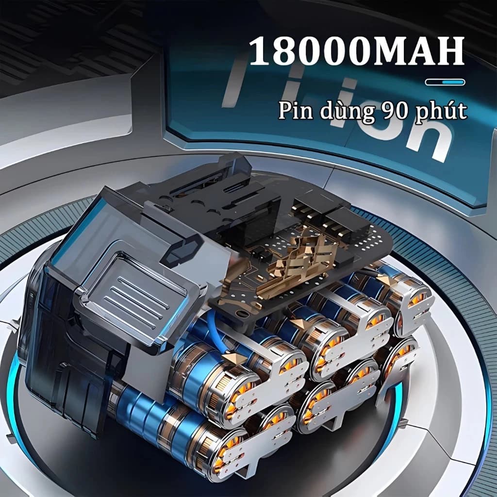 Máy Thổi Bụi Cầm Tay Không Dây Lực Thổi Mạnh Đa Năng