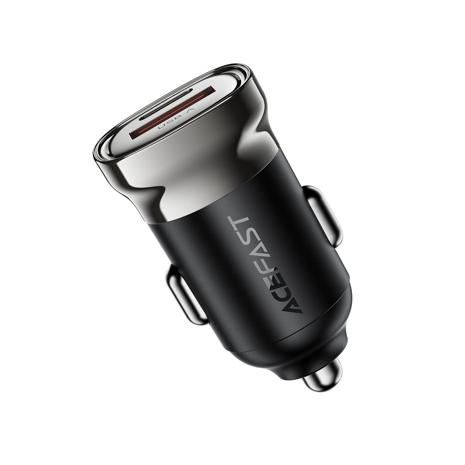 Tẩu Sạc Ô Tô ACEFAST B19 30W – USB-C PD, USB-A QC, Sạc Nhanh Chính Hãng