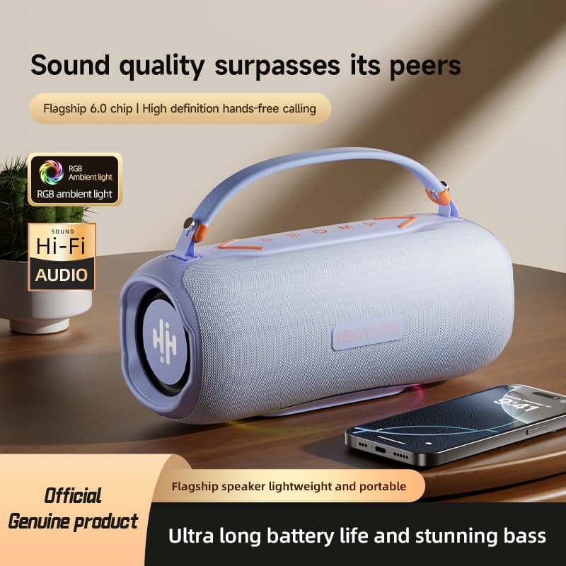 Loa Bluetooth Heavy Bass 10 Công Suất 30W – Âm Thanh Mạnh Mẽ, LED RGB Theo Nhạc