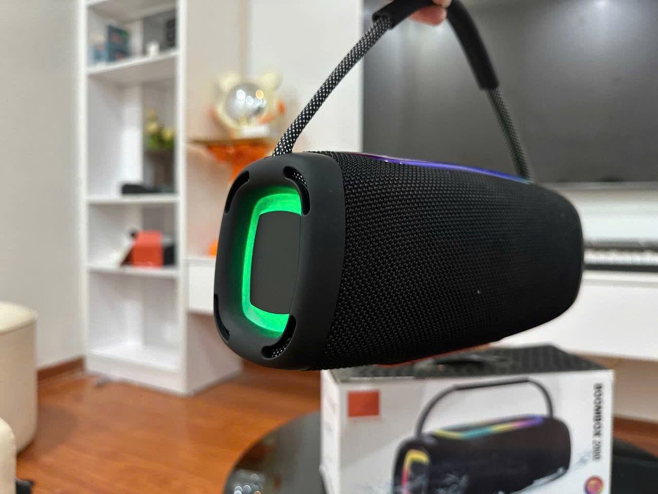 Loa Bluetooth BOOMBOX 2000 Công Suất 20W Bluetooth 5.3 Đèn RGB TWS