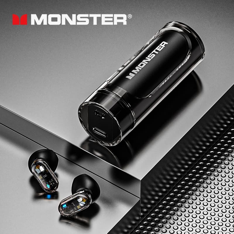 Tai Nghe Bluetooth Monster Airmars XKT13 HiFi Gaming Bluetooth 5.3 Độ Trễ Thấp