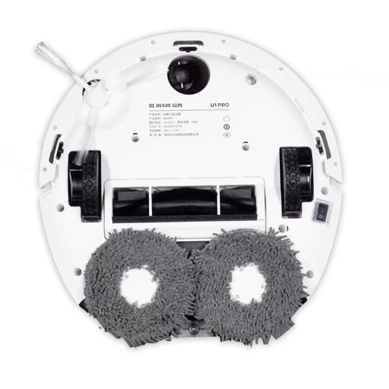 Robot hút bụi lau nhà INXNI U1 PRO tự giặt, sấy khô giẻ, khử khuẩn ion bạc, bản Q.Tế