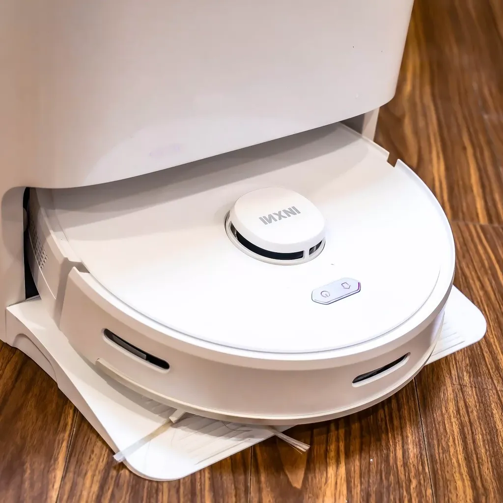 Robot hút bụi lau nhà INXNI U1 PRO tự giặt, sấy khô giẻ, khử khuẩn ion bạc, bản Q.Tế