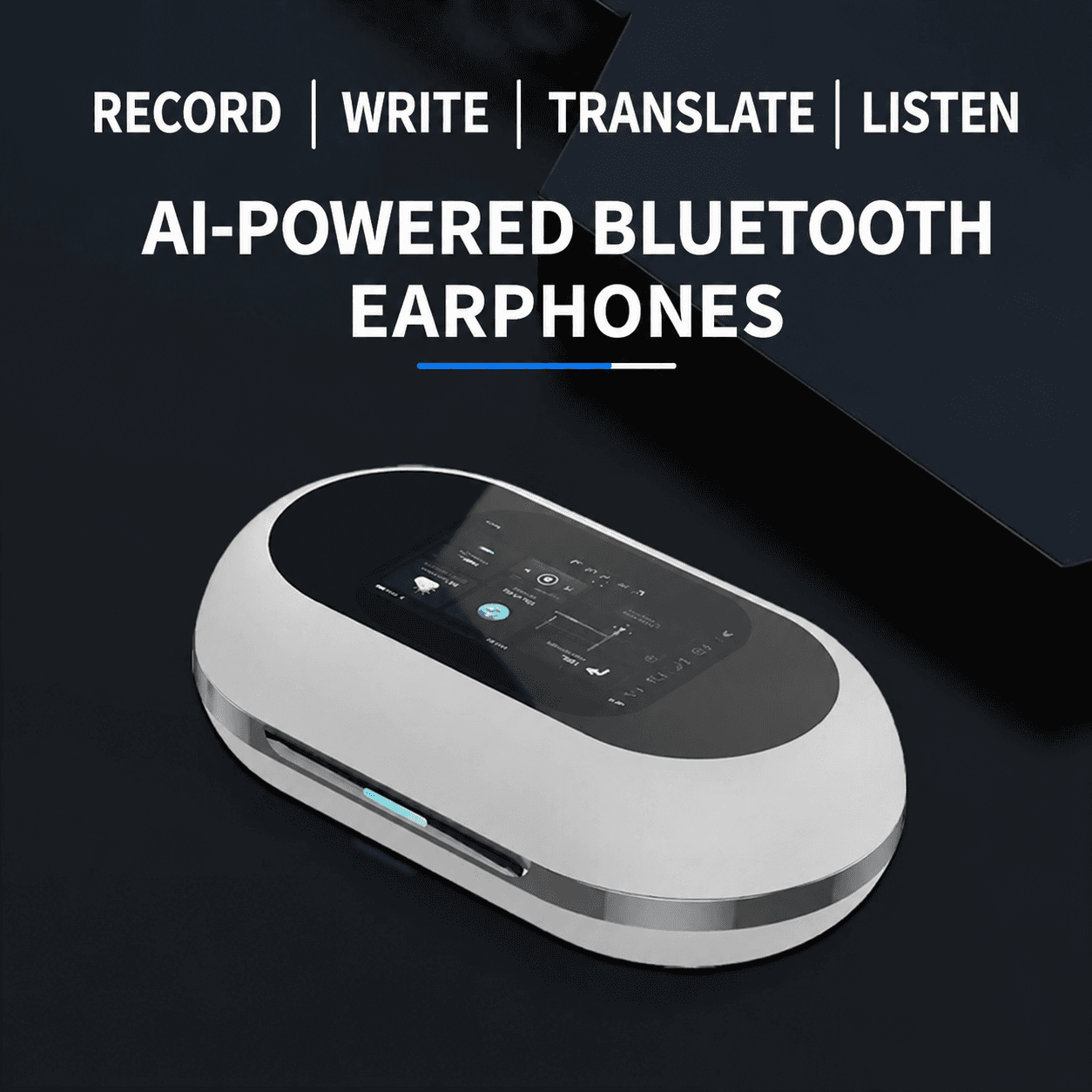 Tai Nghe AI Phiên Dịch S-OW13 PRO Bluetooth 5.4 Màn Hình Cảm Ứng HD Open Ear