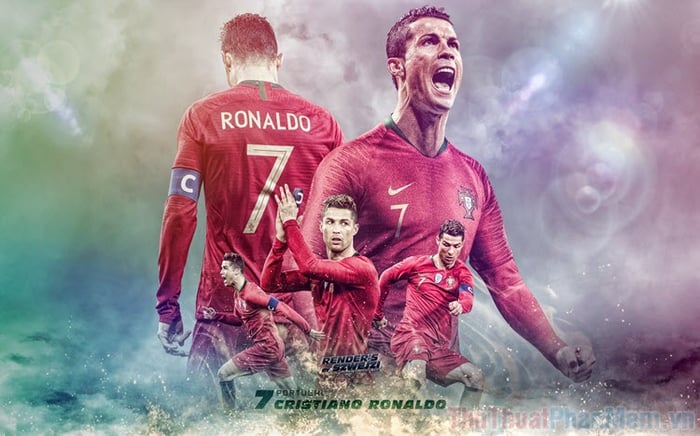 Top 101+ hình nền Ronaldo 3D, 4K đẹp và ngầu nhất