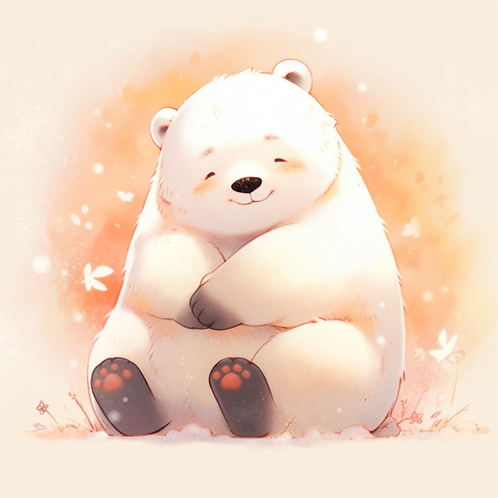 Adorable Polar Bear Avatar by robokoboto