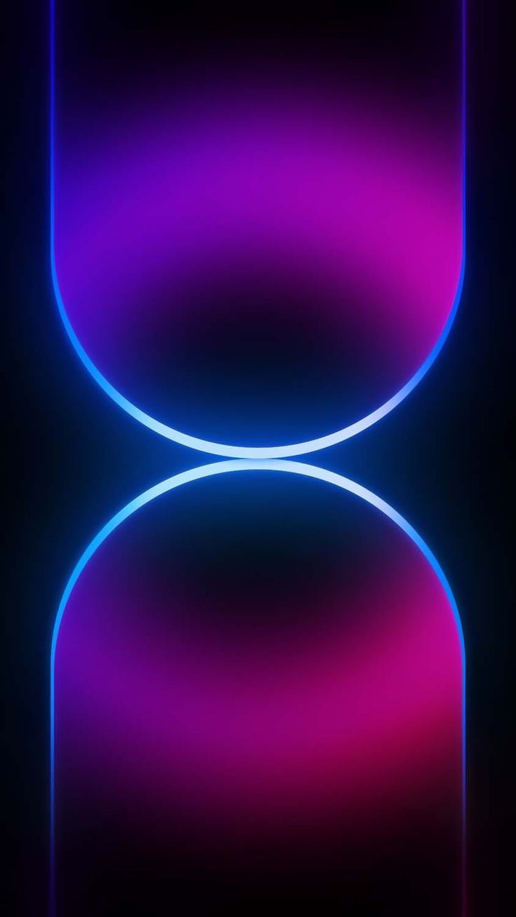 iPhone 15 Pro Max Neon Dual Gradient Wallpaper